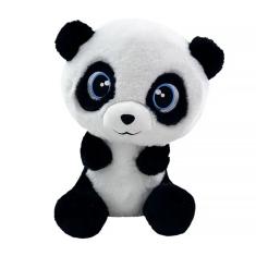 Pelúcia Little Friends Panda Benício 30cm BR2229 - Multikids