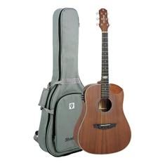 Violão Folk Strinberg Sd201hc Black Plus Half Cutaway