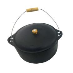 Panela Ferro Fundido N20 Caldeirão Antigo 3 L 27,5x16cm