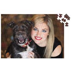 Quebra-cabeça personalizado de fotos imagem de texto quebra-cabeça personalizado para adultos crianças 300/500/1000 peças adicione sua própria imagem