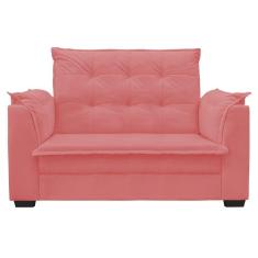 Sofá 2 Lugares Confortável Luxo 1,40m Marrocos Bellamado Rosa