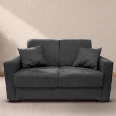 Sofá Estofado 2 Lugares Sala Estar Recepção Bruna Suede