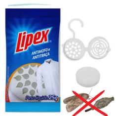 Anti Mofo 12 Un. Traça Guarda Roupa Armário Mau Cheiro Lipex