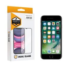 Película Dual Glass para iPhone - Gshield, Preta-iPhone 7/8/SE 2/SE 3