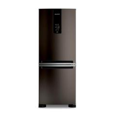 Refrigerador Brastemp 447 Litros Frost Free Inverse Black Inox BRE57FE – 127 Volts