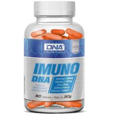 Imuno Dna 60 Cápsuas - Vitaminas C + D + E + Zinco + Selênio