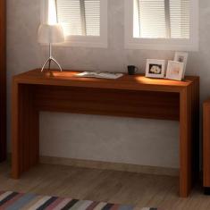 Mesa Escrivaninha Me4135 Amendoa - Tecno Mobili, Amêndoa