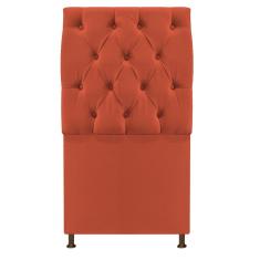 Cabeceira Sofia 90 Cm Solteiro Suede Terracota