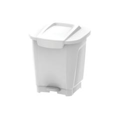 Lixeira Em Plastico T-Force Branco 25L - Tramontina