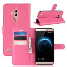 LEAGOO T8S Capa, carteira flip de couro PU premium com compartimento para cartão, suporte e fecho magnético [capa interior TPU à prova de choque] Compatível com LEAGOO T8S