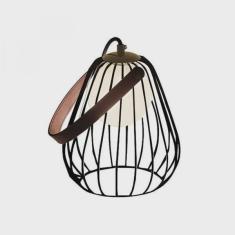 Luminária de Mesa Abajur de Metal Lamp 22cmx18cm Bella Iluminação