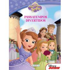 Livro - Disney - passatempos divertidos - princesinha Sofia