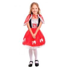 Fantasia Vestido Infantil Chapeuzinho Vermelho Com Capa - Fantasias Ca