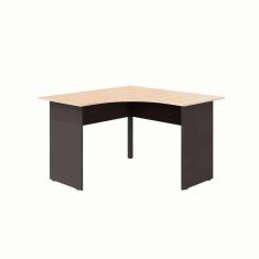 escrivaninha em l new city calvi e preta 120 cm