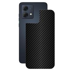 Película Para Motorola Moto G84 5g - Traseira De Fibra De Carbono Preta - Gshield