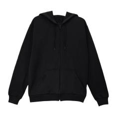 Moletom Aveloz Zíper Preto-Unissex