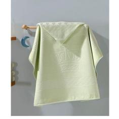 Toalha De Banho Com Capuz Bordar Baby Classic Verde Dohler