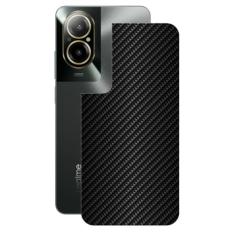 Película para Realme C67 - Traseira de Fibra de Carbono Preta - Gshield