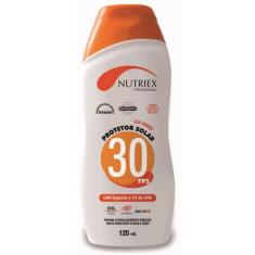 Protetor Solar FPS 30 120ML Bisnaga NUTRIEX