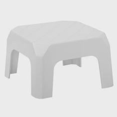 Mini Banqueta de Plástico 30cmx20cm BF2 Astra Branco