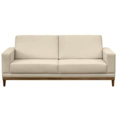 Sofá Living 145cm 2 Lugares Kayrós D05 Suede Bege - Mpozenato