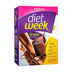 Diet Week Shake (360g) - Morango e Amora - MaxiNutri, MaxiNutri