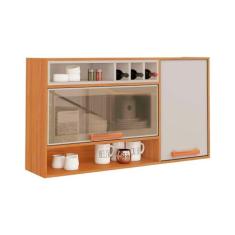 Armário Aéreo de Cozinha Itatiaia 2 Portas e Vidro