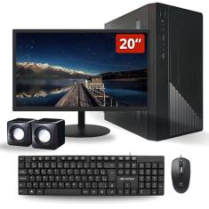 Computador Pc Completo Intel Core I5 8gb Ssd 240 Gb Monitor Led 20 W10