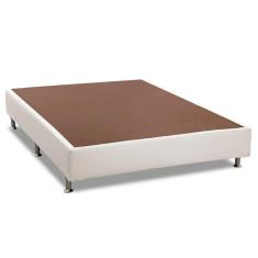 Cama Box Base Viúva Universal Courano White (128x188x20) - Ortobom