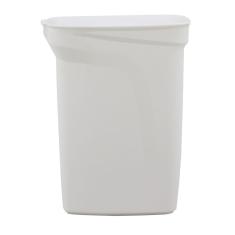 Lixeira Tramontina Compact 10l Branco Com Haste Em Aço