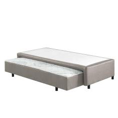 Sommier Solteiro com Cama Auxiliar Energy Prime 88x188x36 - Cinza