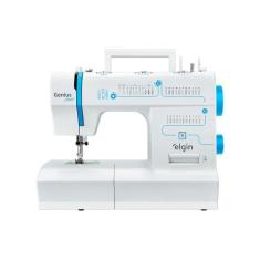 Máquina de costura Elgin Genius Plus JX 4035 127V, Branco, 110V