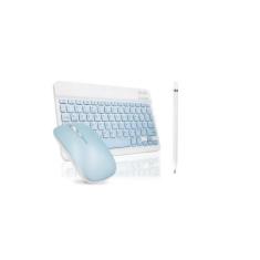 Teclado E Mouse Bluetooth + Caneta Touch Ponta Fina Para Tablet Galaxy