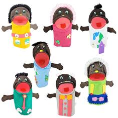 Fantoches Família Feltro Carlu Brinquedos