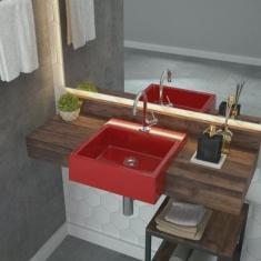 Kit Cuba XQ355 com Válvula Click 1 B com Sifão Cromado e Flexível Compace