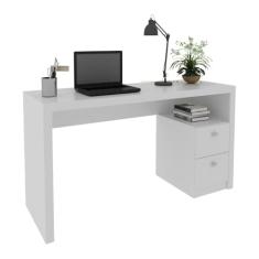 Escrivaninha com 2 gavetas Multimóveis Vcr25033 Branco
