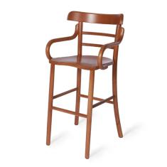 Banqueta De Madeira Baby Belem Verniz