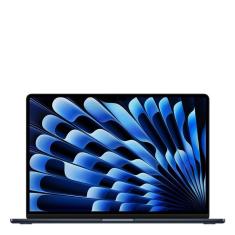 Apple Macbook Air 15&quot;, M4,  com CPU de 10 núcleos, GPU de 10 núcleos, 16GB RAM, 512GB SSD - Meia-noite