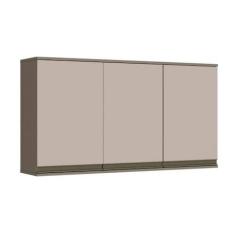 Armário Aéreo p/ Cozinha Connect c/ 3 Portas Duna/Cristal - Henn