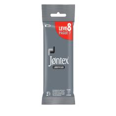 Preservativo Jontex Lubrificado 8 Unidades 