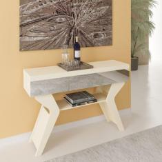 Aparador Houston com Espelho Artely, Off White