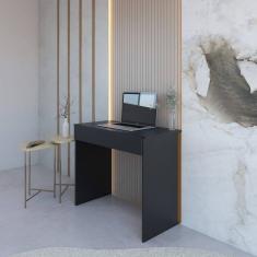 Mesa Escrivaninha com 1 Gaveta Sevilha Preto