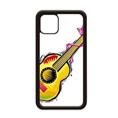 Ilustração Elemento de Violão México para iPhone 12 Pro Max Capa para Apple Mini Mobile Case