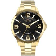 Relógio Analógico Technos Racer Masculino Dourado