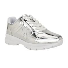 Calvin Klein Caius Tênis feminino, Prata 040, 38