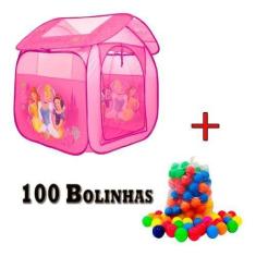Barraca Infantil Princesas Toca Casinha  98 x 78 x 78 cm Original Tend