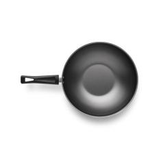 Frigideira Wok Flora Superflon Antiaderente com Cabo Longo - Cor Cerej