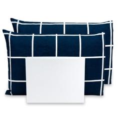 Lençol Casal 3 pçs Percal Flex Estampado 400 Fios Toque Acetinado - RA