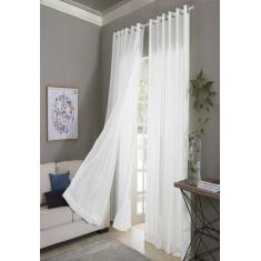 Cortina Voil Santorini 160x200 cm Adomes Branca