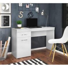 Escrivaninha Vitória 1 Porta e 1 Gaveta Demóbile, Branco